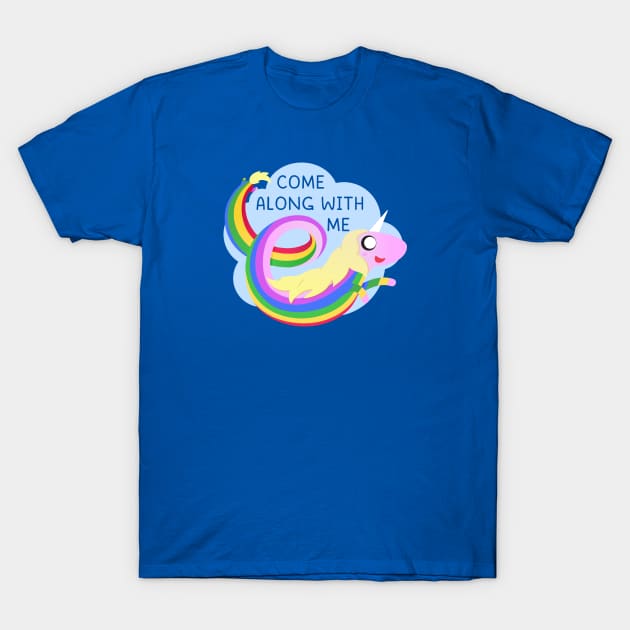 Lady Rainicorn T-Shirt by StrayKoi